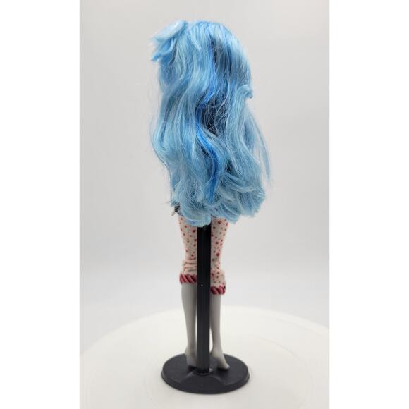 Monster High Doll Ghoulia Yelps 10.5" Tall Blue Red Dead Tired Accessories - Picture 2 of 12